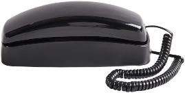 Black Trimline Phone