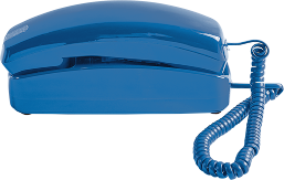 Blue Trimline Phone