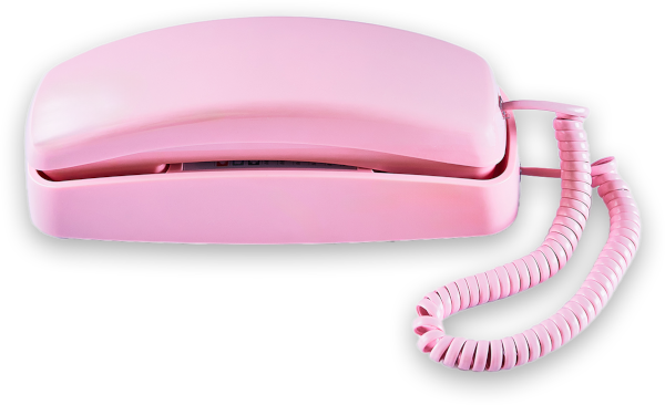 Pink Trimline Phone